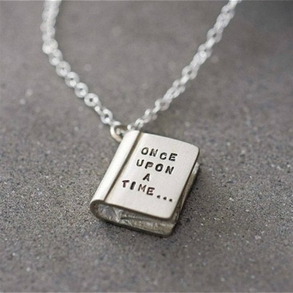 Once Upon A Time Silver tone Necklace - Picture 1 of 6
